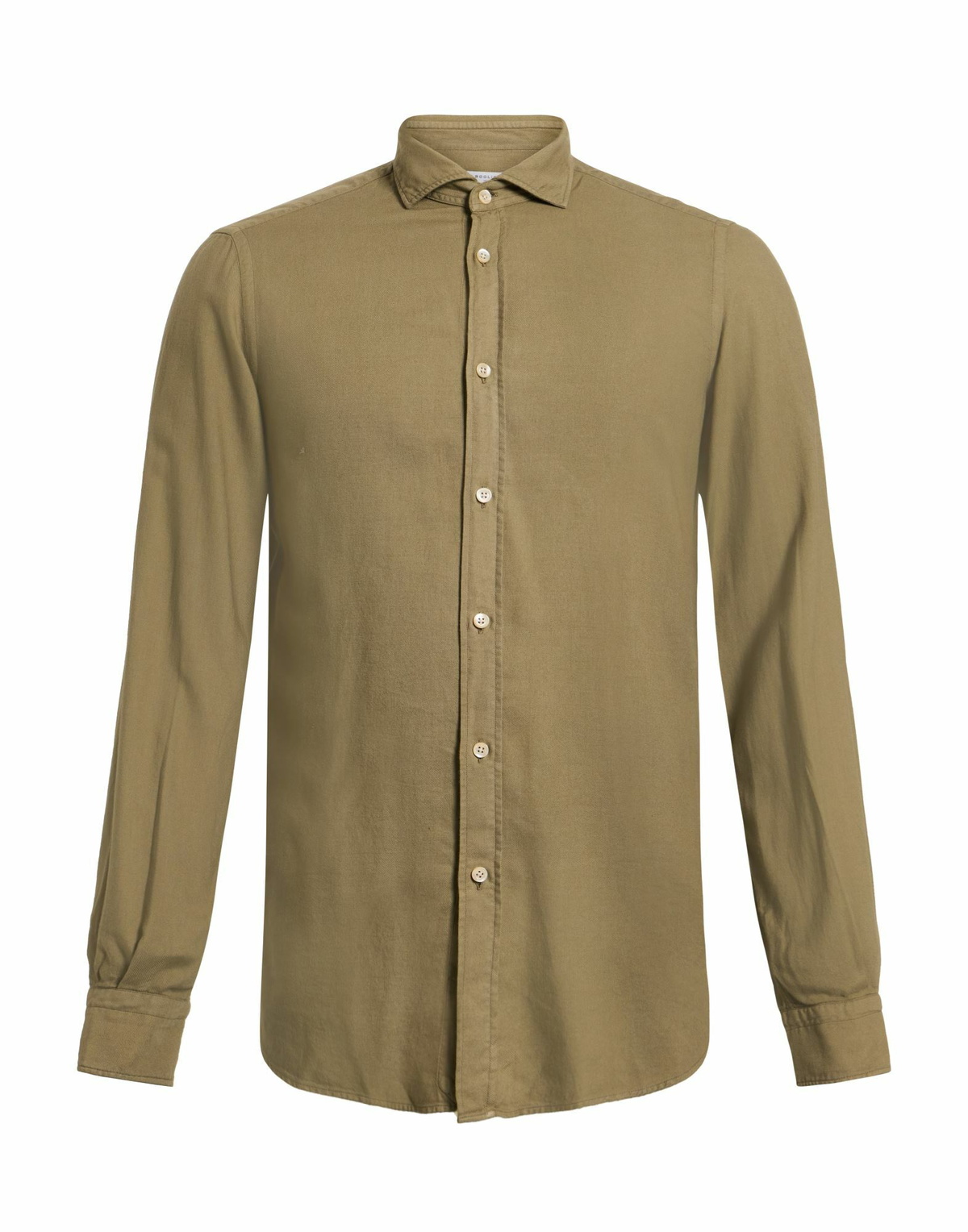 Boglioli Mens Shirt Khaki