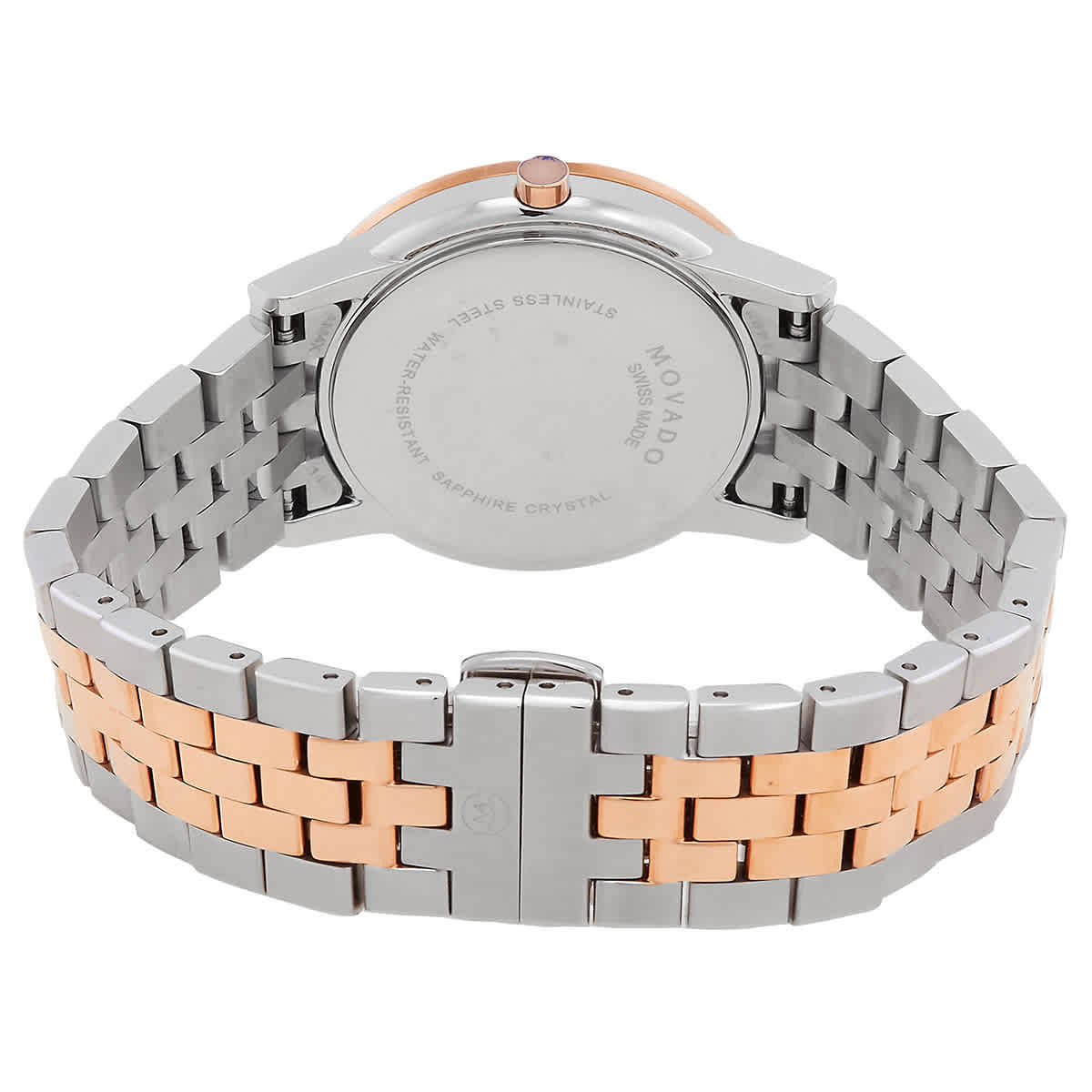 Movado Museum Classic Quartz White Mother of Pearl Dial Ladies Watch ...