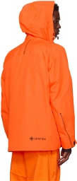 Moncler Grenoble Orange Montgirod Down Jacket