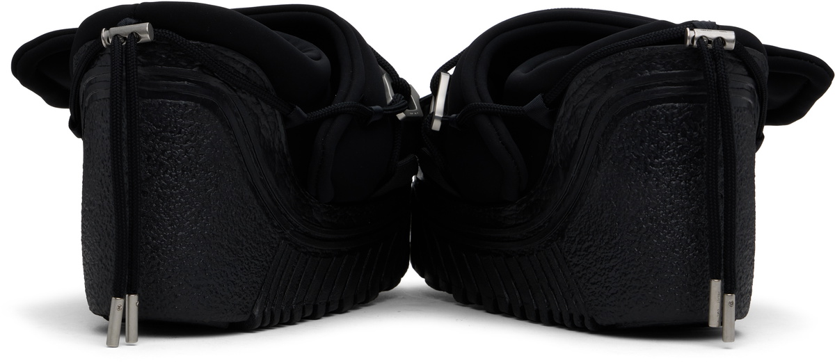 HELIOT EMIL Black Proteomic Mules Heliot Emil