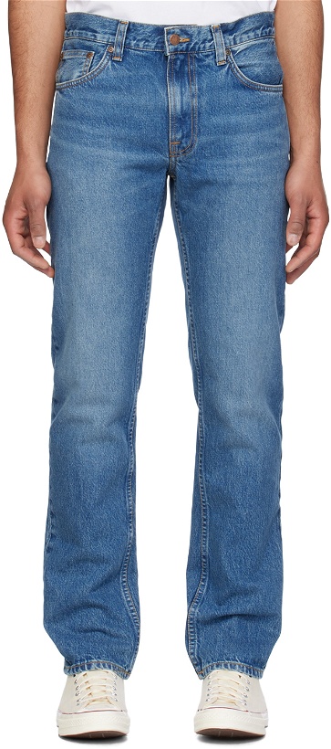 Photo: Nudie Jeans Blue Gritty Jackson Jeans