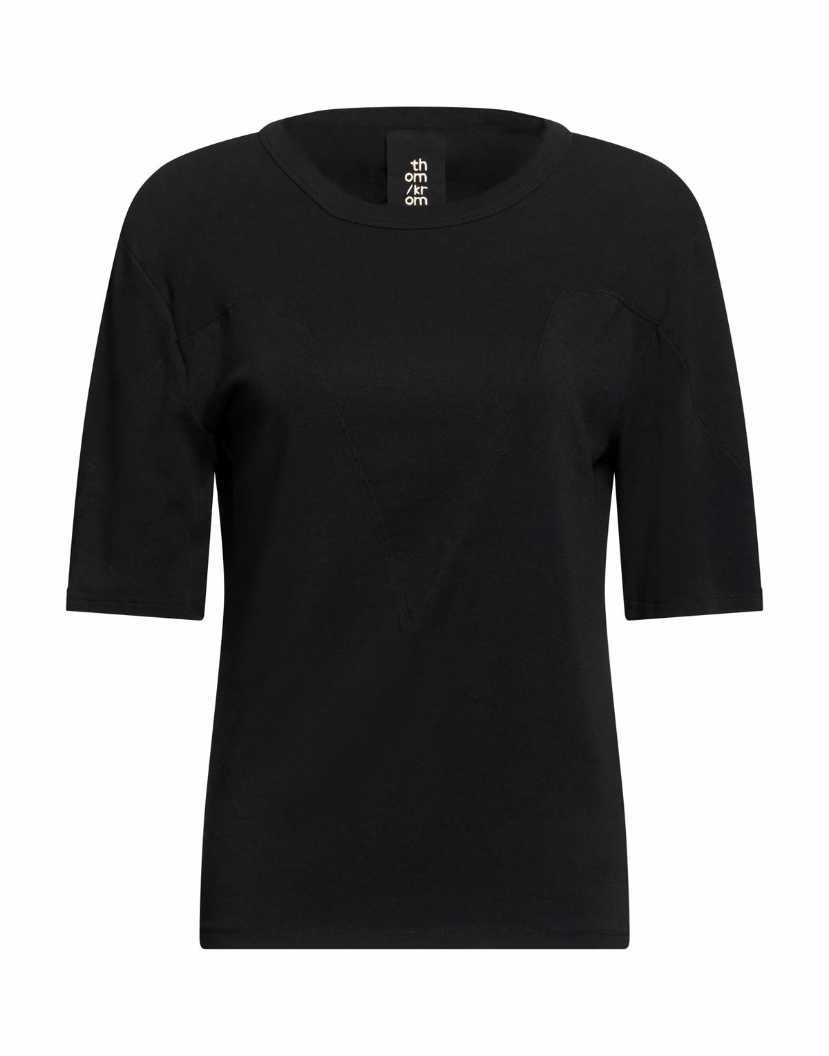 Thom Krom Womens T-shirt in Black