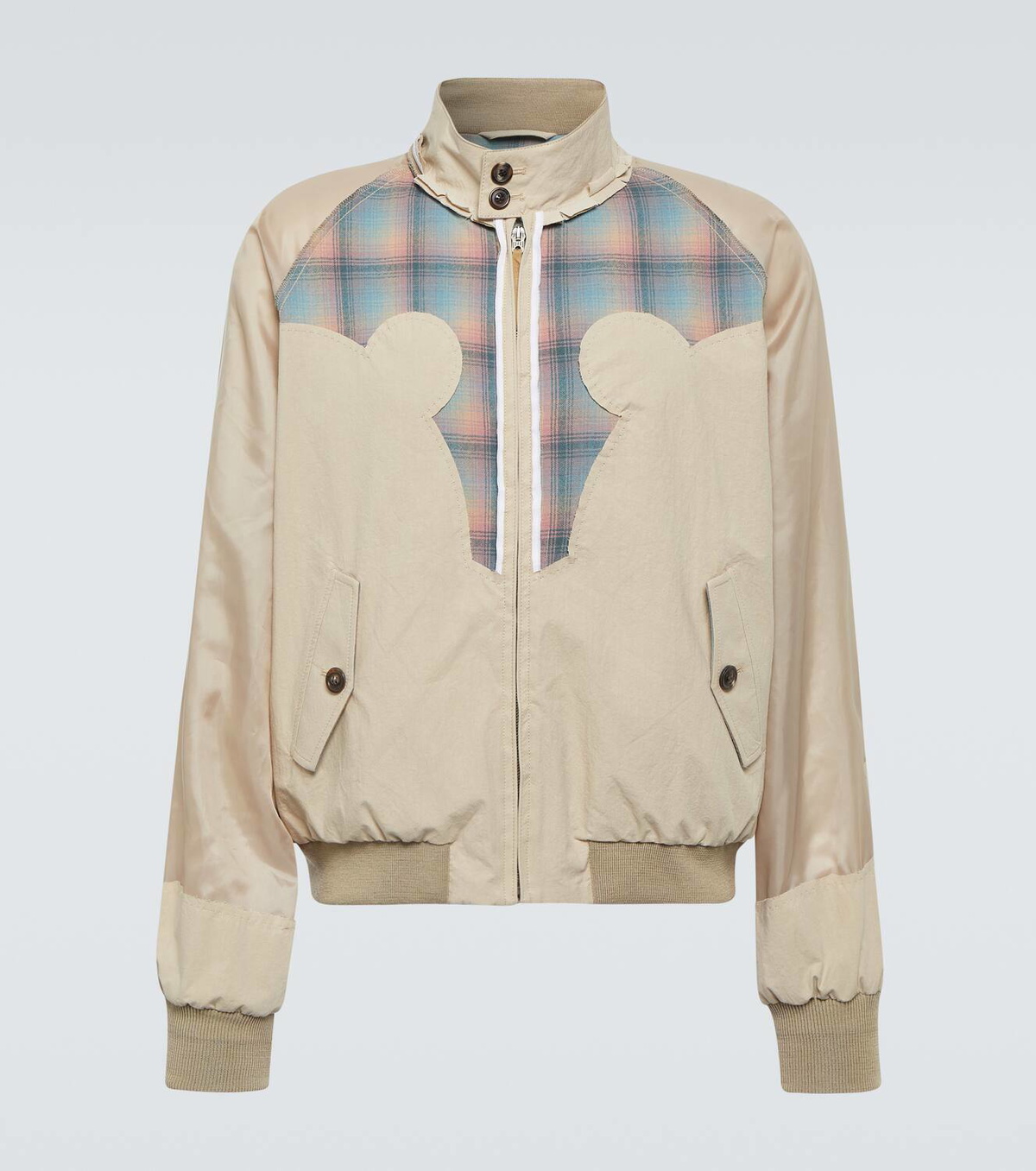 MaisonMargiela Pendleton ボンバージャケット Maison Margiela x Pendleton cotton-blend bomber jacket