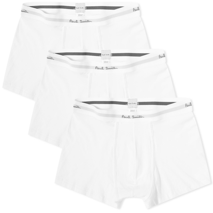 Photo: Paul Smith Men's Trunk - 3-Pack in White