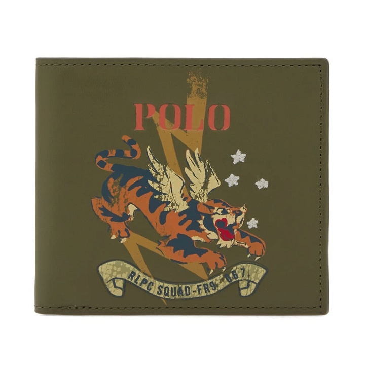 Photo: Polo Ralph Lauren Military Leather Billfold Wallet