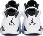 Nike Jordan White & Black Air Jordan 6 Retro Sneakers