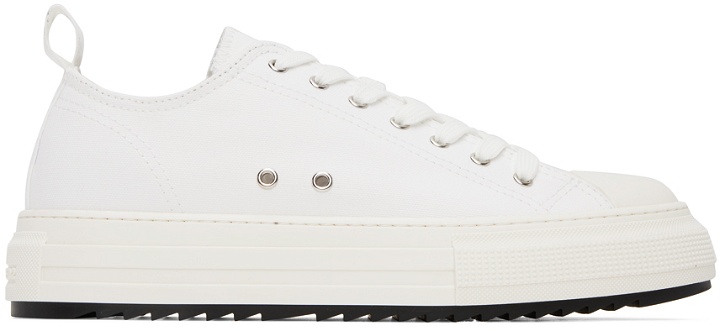 Photo: Dsquared2 White Berlin Sneakers