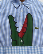 Comme Des Garçons Shirt X Lacoste Woven Shirt Multi - Mens - Longsleeves