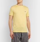 Lacoste - Slim-Fit Cotton-Jersey T-Shirt - Yellow