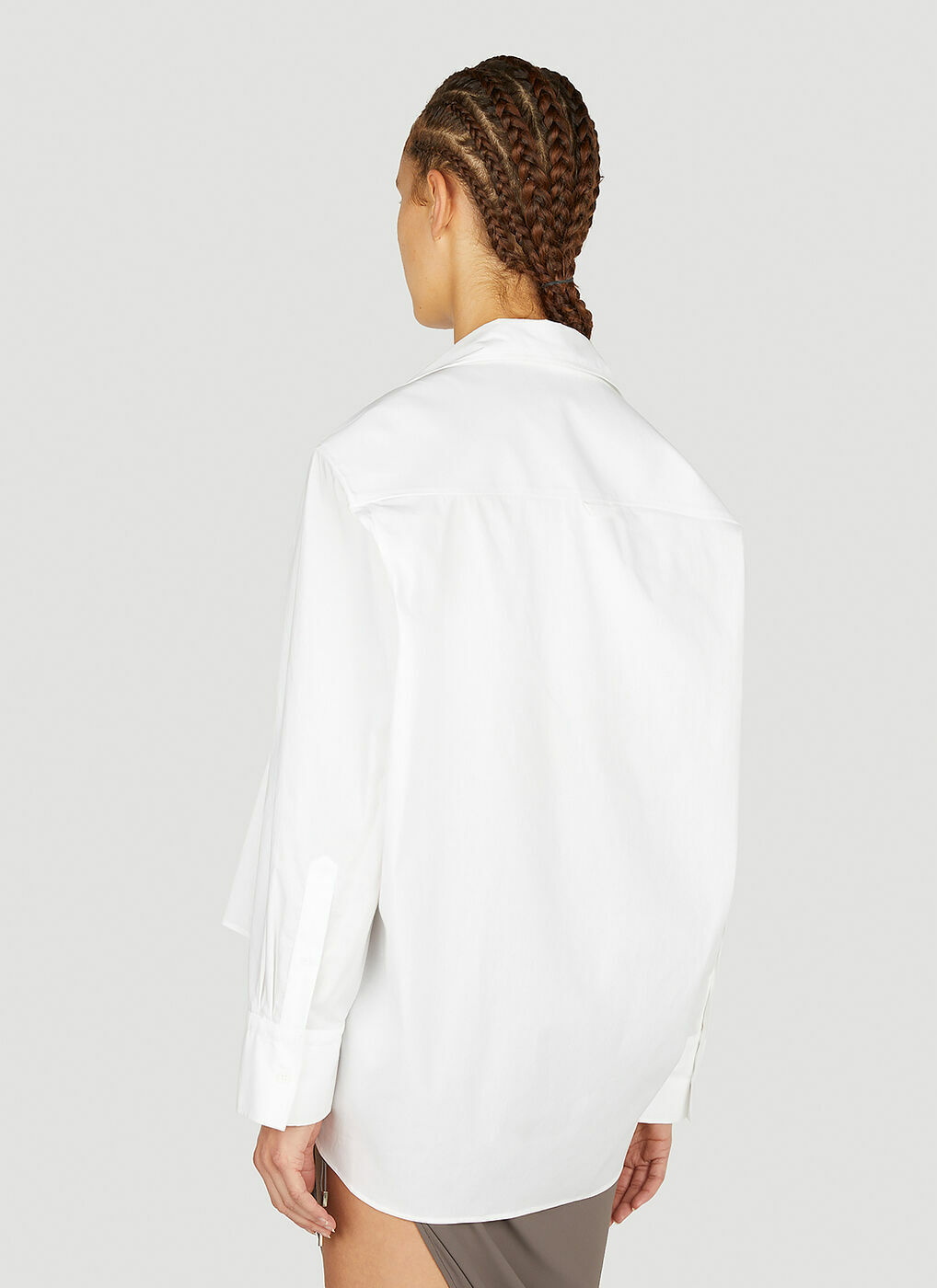 Jacquemus - La Chemise Amaro Shirt in White Jacquemus