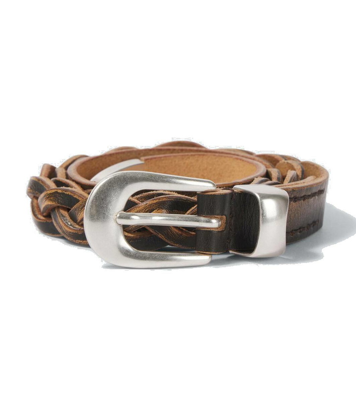 Photo: Our Legacy 20mm braided leather belt
