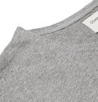 Oliver Spencer Loungewear - Mélange Supima Cotton-Jersey Pyjama T-Shirt - Gray