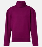 Saint Laurent Cotton fleece sweatshirt
