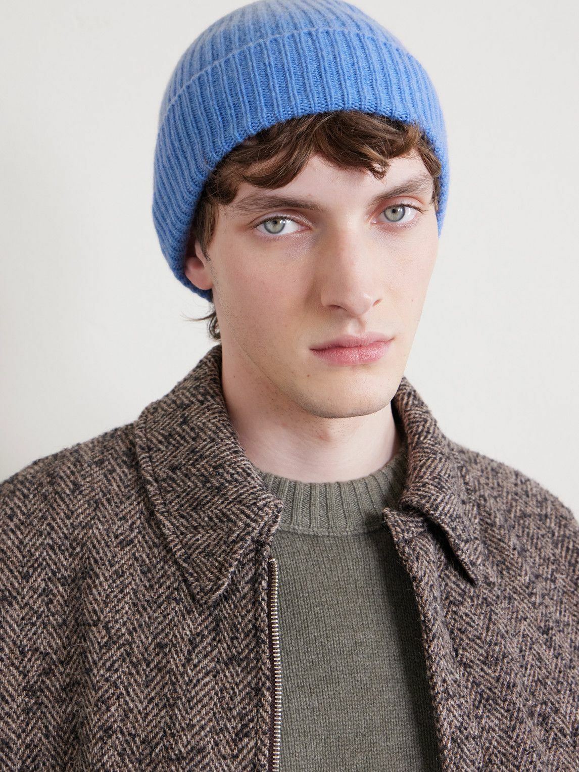 William Lockie - Ribbed Cashmere Beanie
