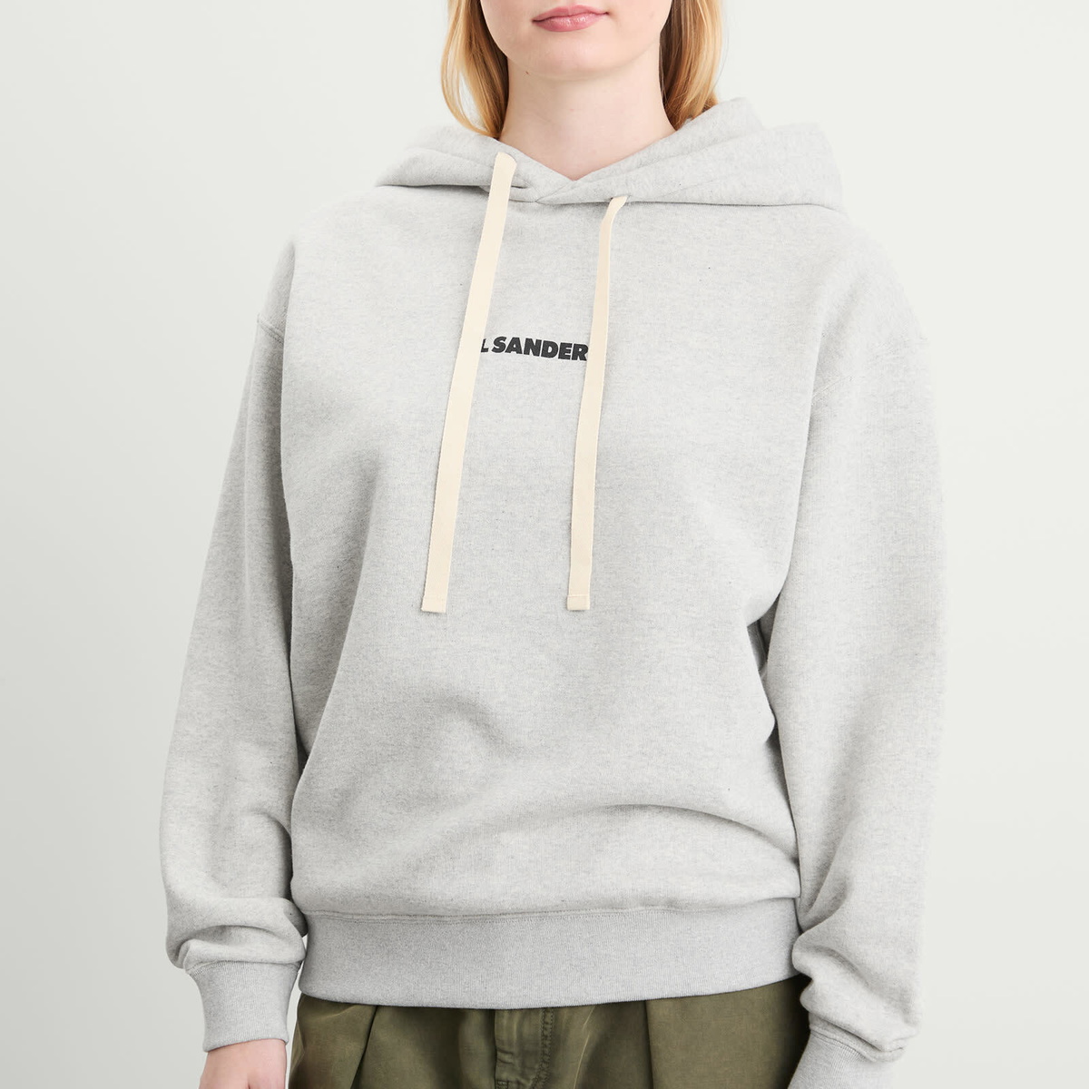 Jil Sander Women's Hoodie in Grey