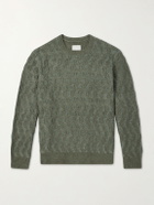 Aimé Leon Dore - Cable-Knit Cotton-Blend Sweater - Green