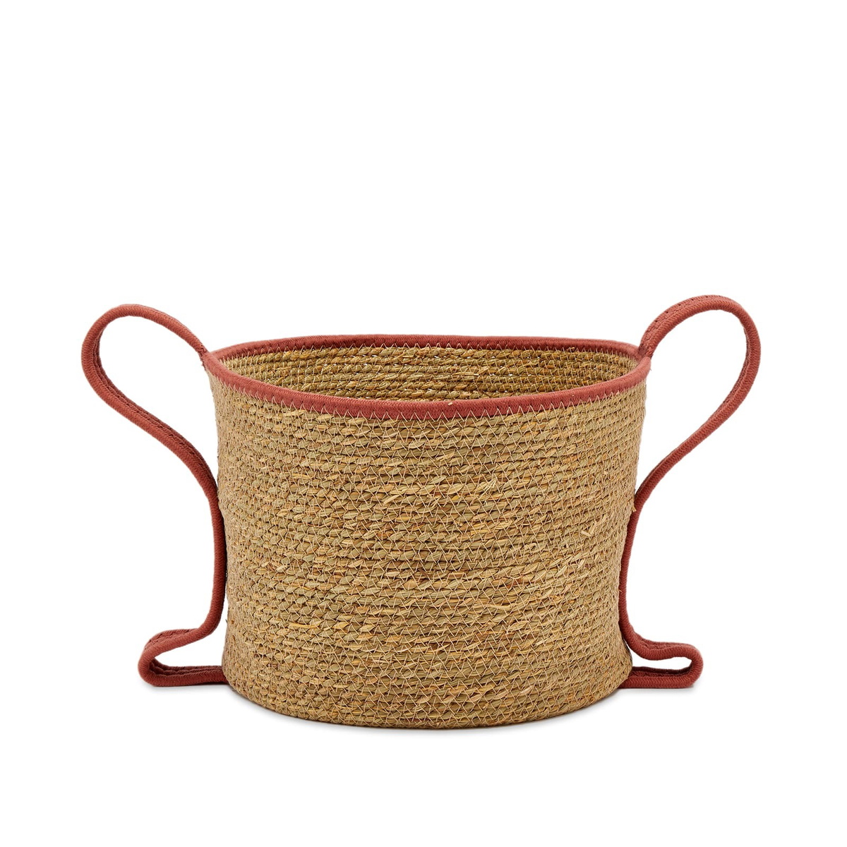 Ferm Living Verso Baskets - Set of 2 in Brick