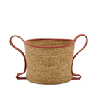 Ferm Living Verso Baskets - Set of 2 in Brick