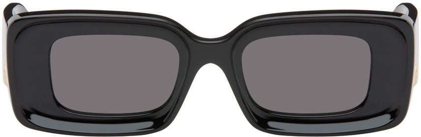 LOEWE Black Rectangular Sunglasses Loewe