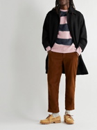 YMC - Striped Wool Sweater - Pink