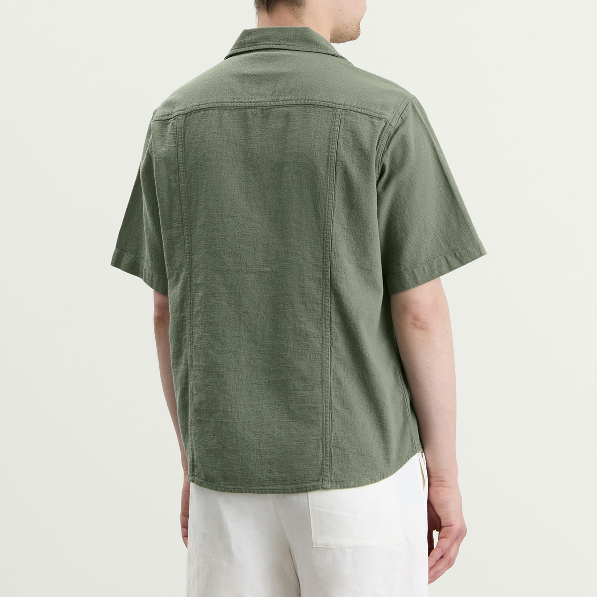 Corridor Men's Hopsack SS in Seafoam