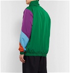 Gucci - Logo-Appliquéd Colour-Block Nylon Track Jacket - Multi