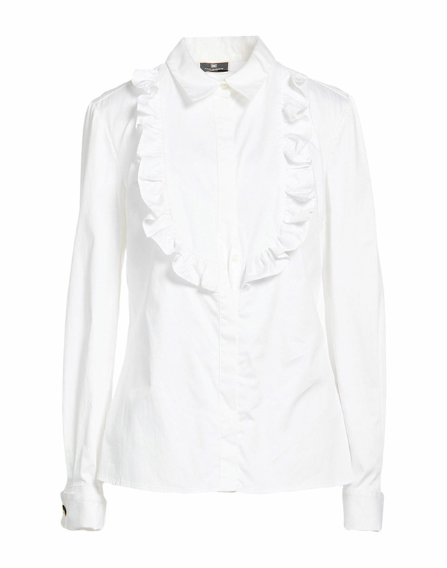 Photo: Elisabetta Franchi Womens Shirt in White