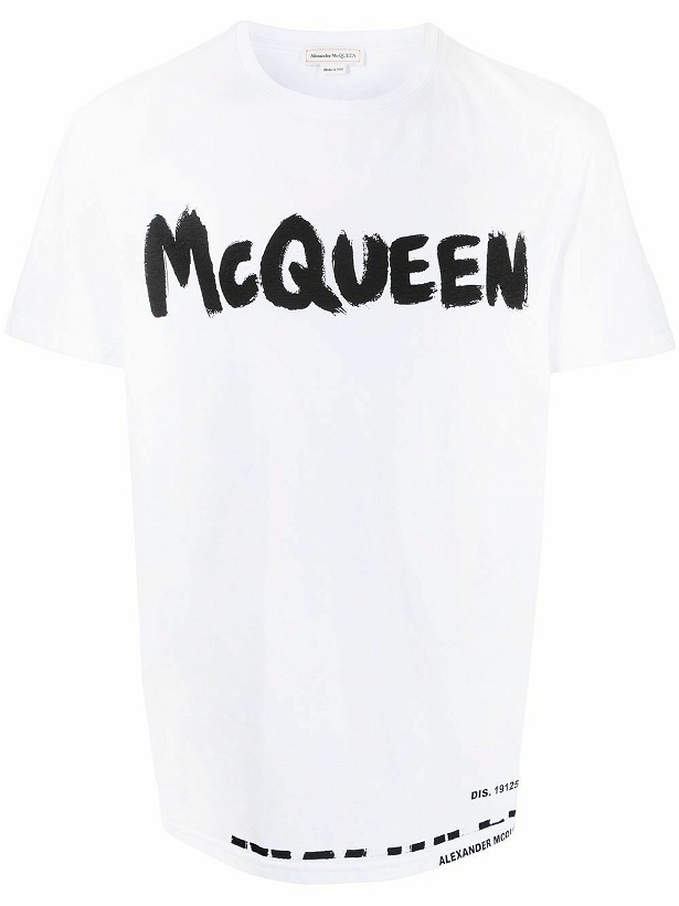 Photo: ALEXANDER MCQUEEN - Logo Cotton T-shirt