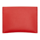 Givenchy Red Debossed 4G Card Holder