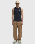 AMI Paris CLASSIC ADC TANKTOP Blue Mens Tank Top