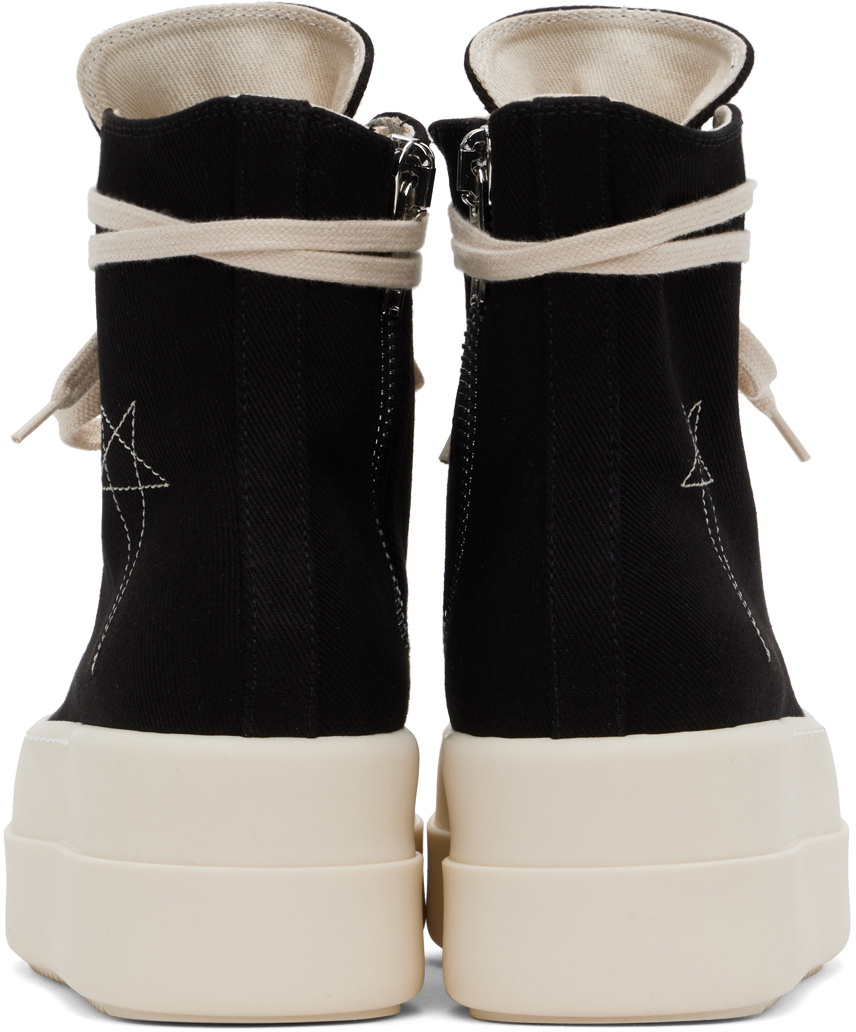 【RICK OWENS】Porterville Double Bumper Sneaks スニーカー Rick Owens DRKSHDW Black Porterville Double Bumper Sneaks