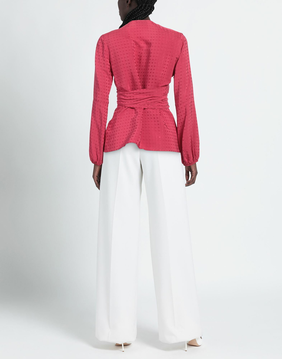 Alessia Santi Womens Top Garnet