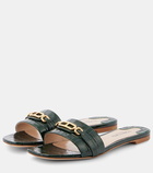 Tom Ford Whitney croc-effect leather slides