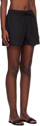 Matteau Black Relaxed Shorts