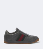 Gucci Screener perforated leather sneakers
