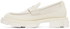 both White Gao Loafers
