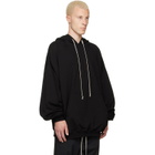 Rick Owens Black Tower Hoodie