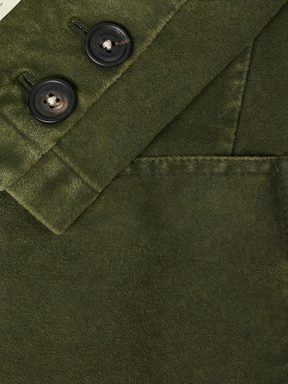 Massimo Alba - Baglieto Cotton Blazer - Green