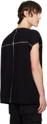 thom/krom Black M TS 834 Tank Top