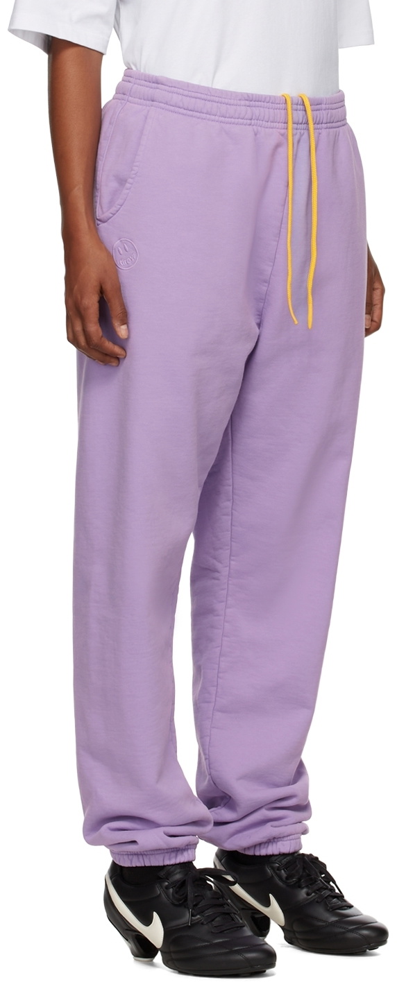 drew house SSENSE Exclusive Purple 'The OG House' Lounge Pants