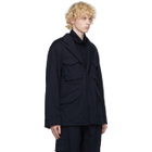 tss Navy Tailored Military Jacket