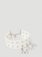 MM6 Maison Margiela Logo Pendant Choker Necklace