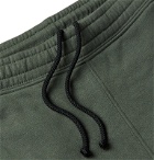 Loewe - Eye/LOEWE/Nature Fleece-Back Cotton-Jersey Sweatpants - Green
