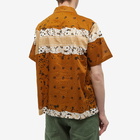 Noma t.d. Men's Draw Your Garden Vacation Shirt in Biege.