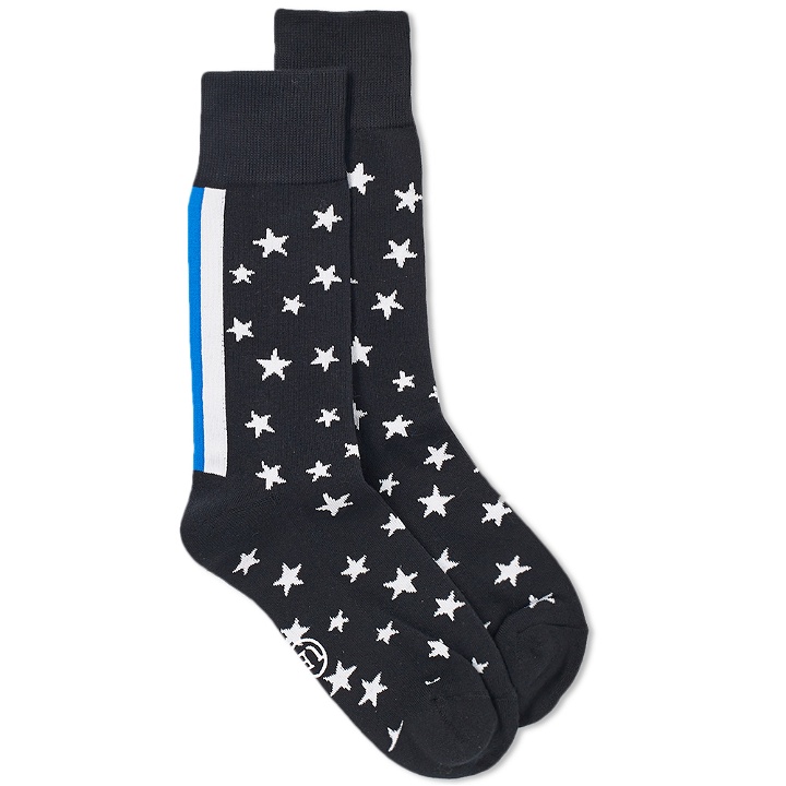 Photo: Uniform Experiment Star Stripe Regular Sock