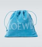Loewe Paula's Ibiza Medium logo terry pouch
