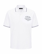 Amiri Mens Polo shirt in White