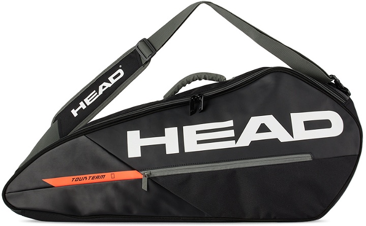 Photo: HEAD Black & Orange Tour Team 3R Pro Tennis Bag