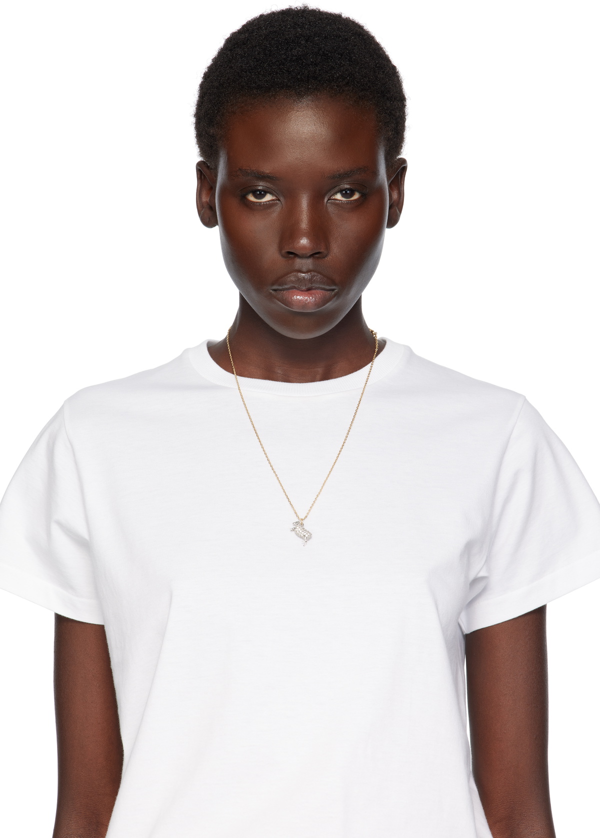 Burberry Sheep Charm Necklace