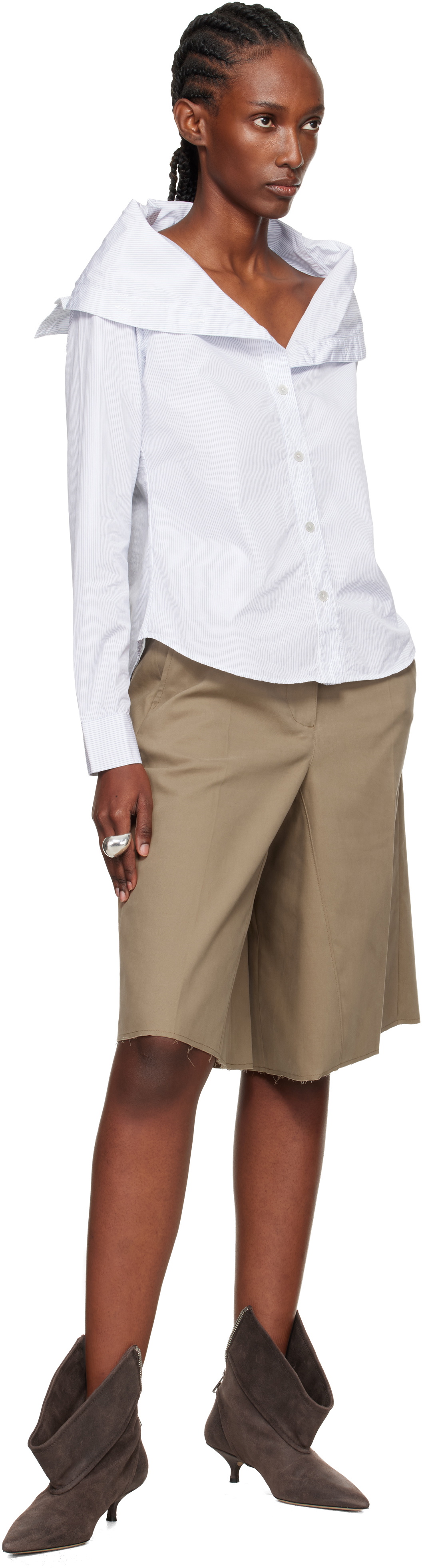 OUR LEGACY Khaki Jumbo Shorts